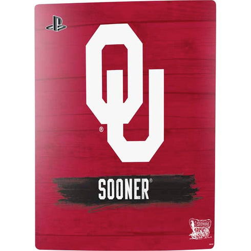 University of Oklahoma Sooners PS5 Console Skin